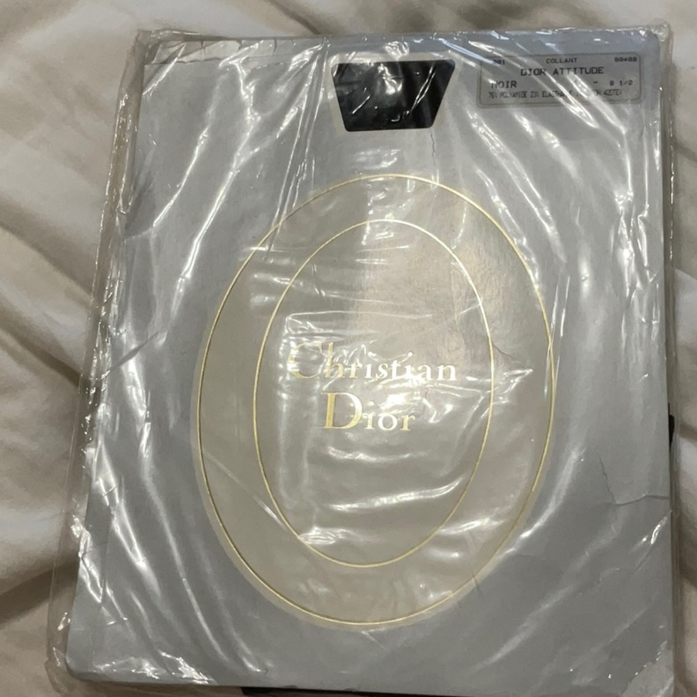 Vintage Christian Dior tights nwt